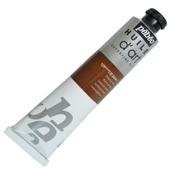 Tinta a Óleo Huile D'Art Pebeo 129 Sombra Queimada